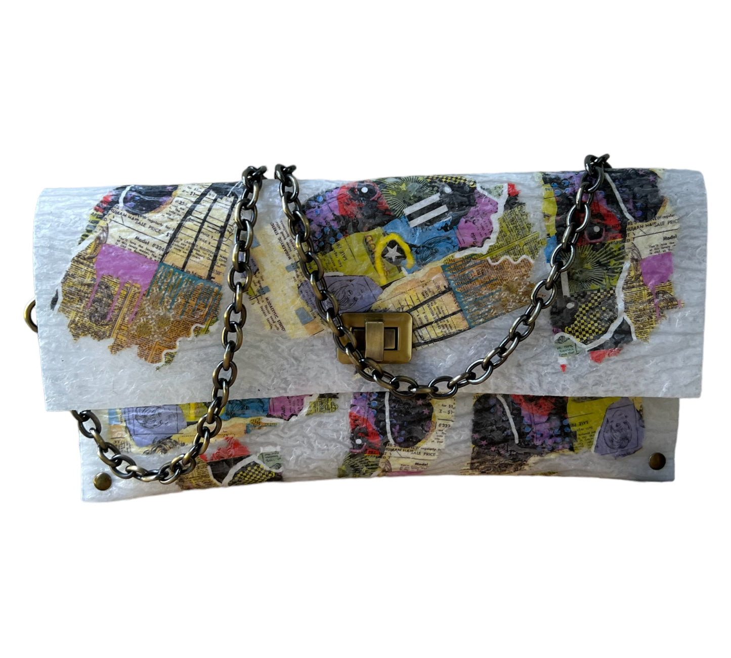 Recycled Art Handbag