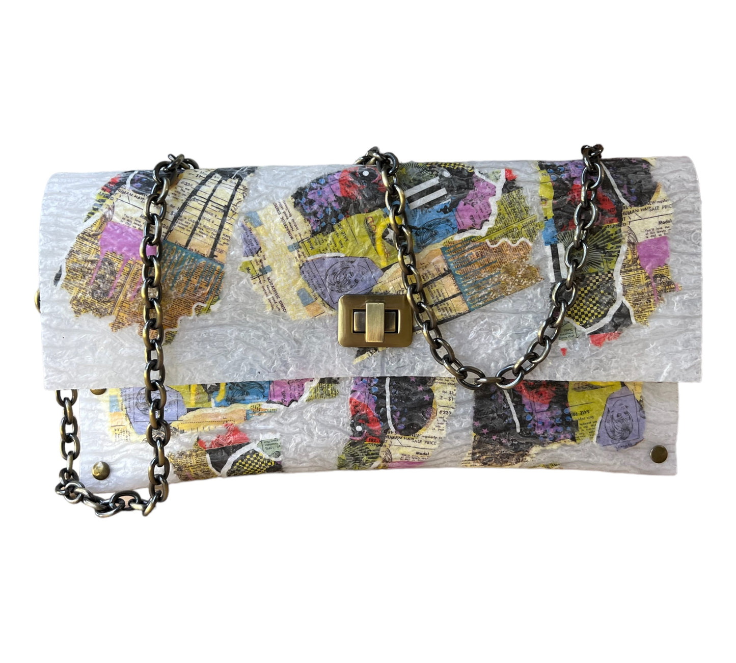 Recycled Art Handbag