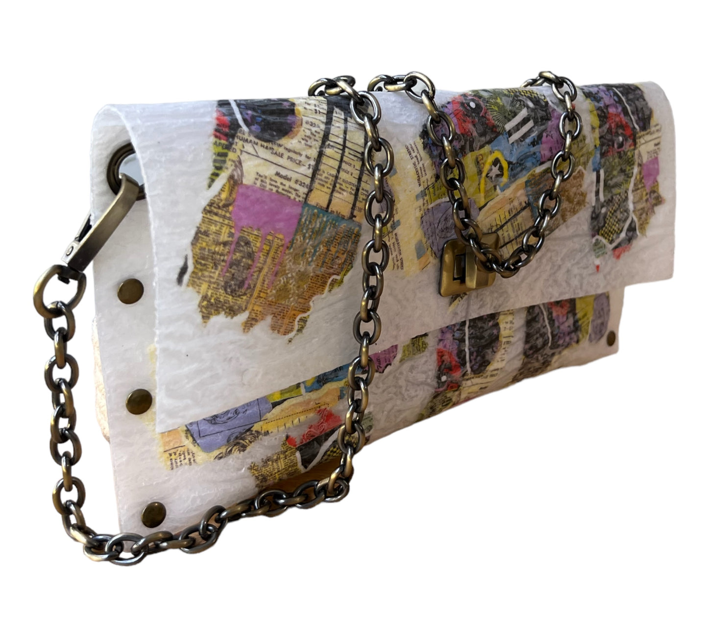 Recycled Art Handbag