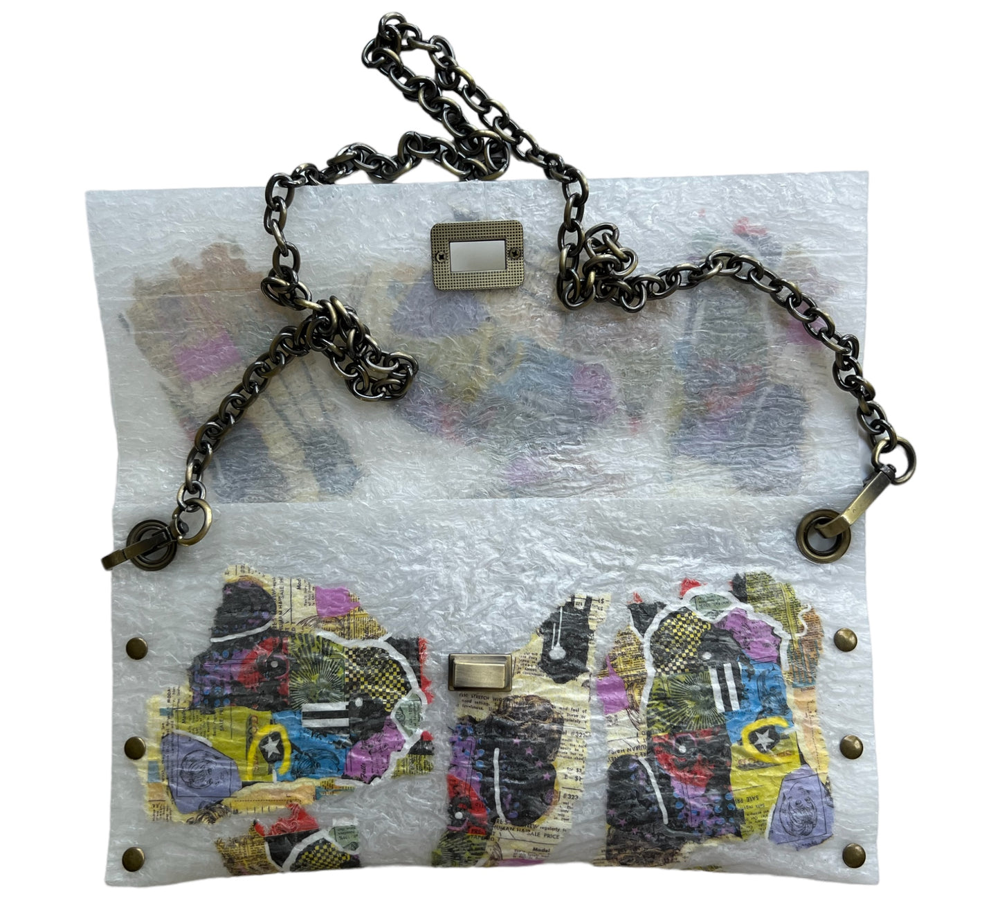 Recycled Art Handbag