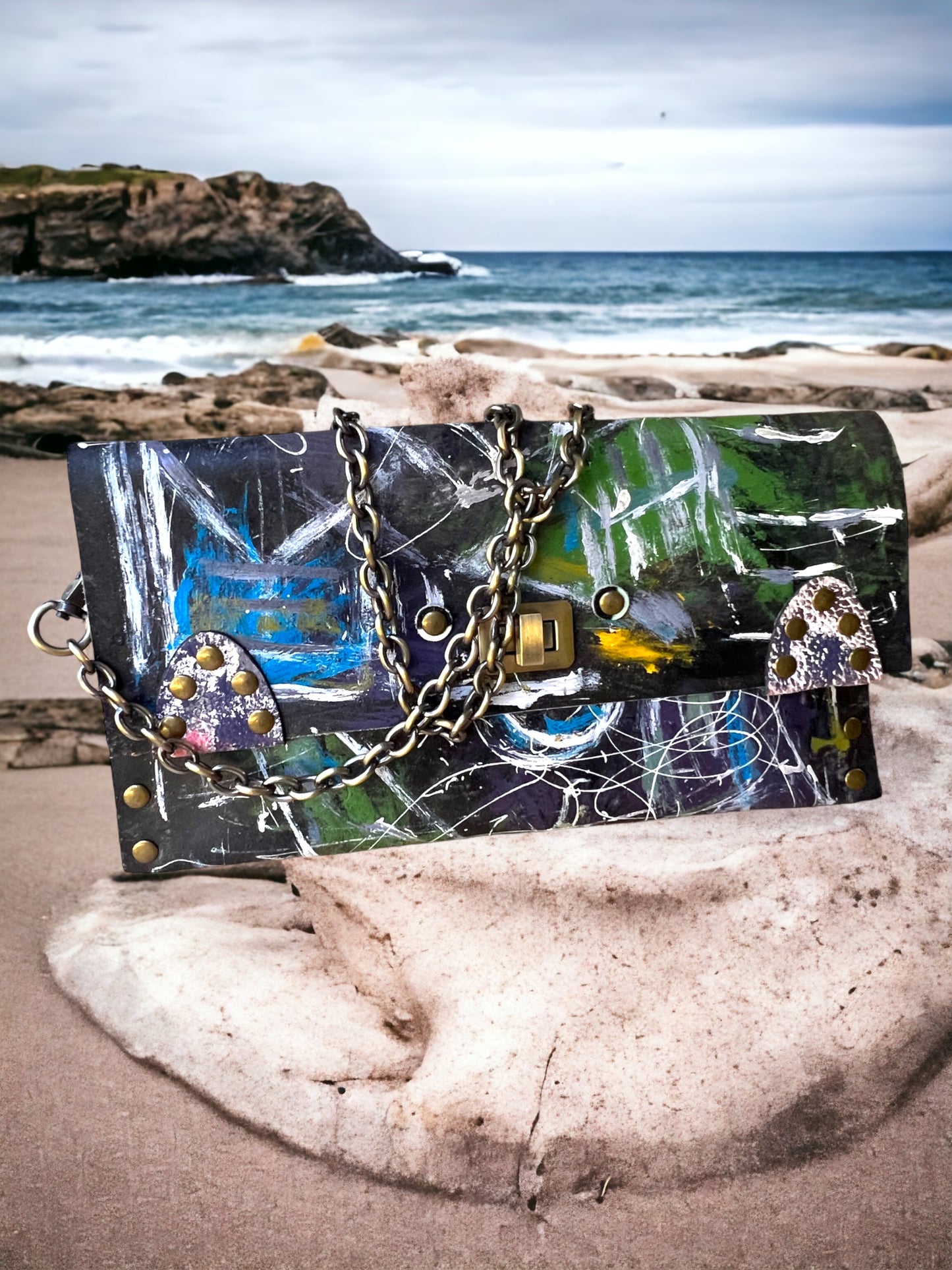 Speculative Art Crossbody Clutch