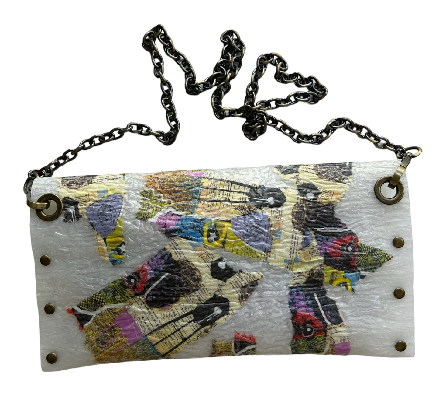 Recycled Art Handbag