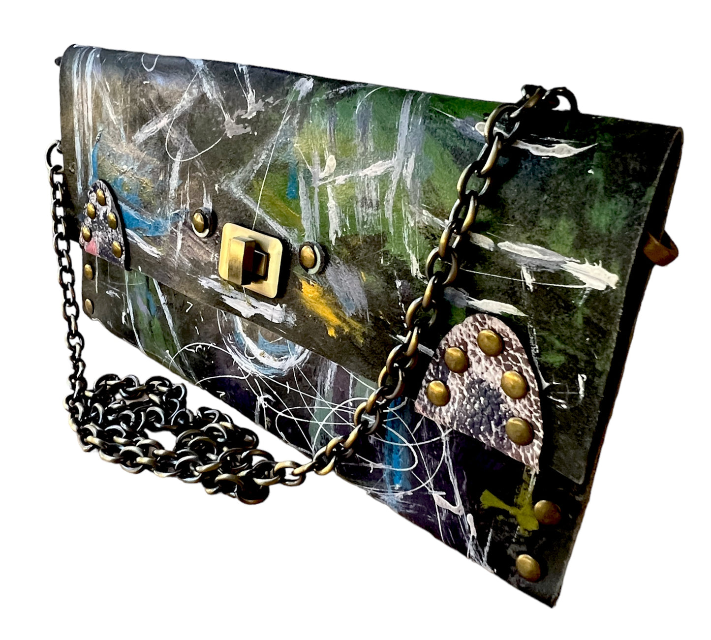 Speculative Art Crossbody Clutch